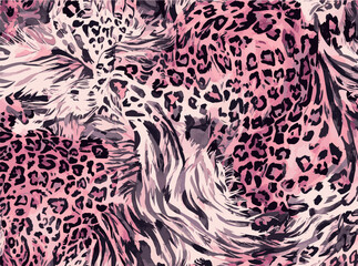 Obraz premium abstract animal skin pattern vector