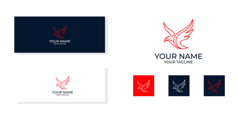 Obraz premium eagle logo