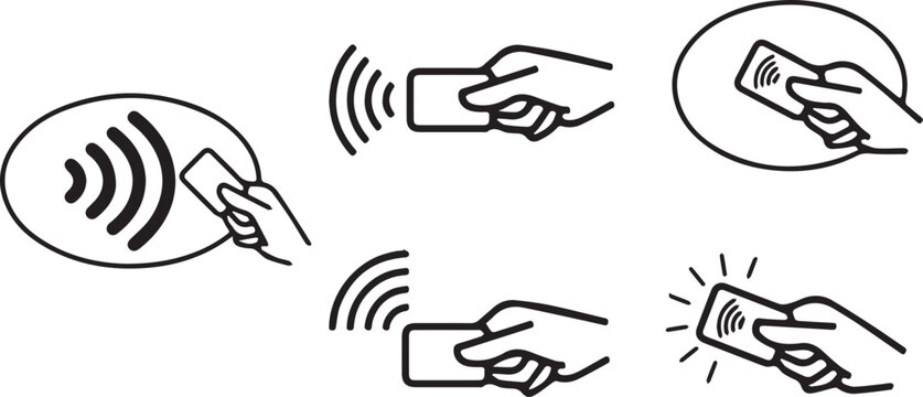 Contactless payment with credit card