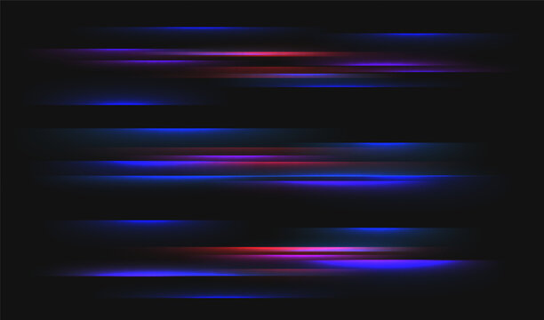 Background neon speed with game light abstract and cyberpunk dark party. Dynamic effect glow with motion night tunnel and virtual 3d banner. Black blue background with bright cyber game