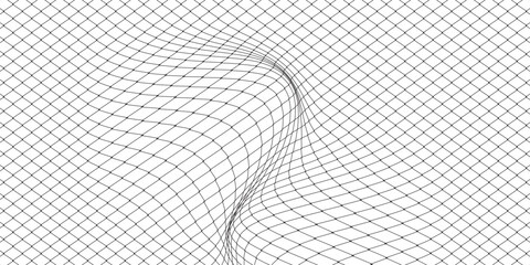 Mesh texture for fishing nets. Seamless pattern for sportswear or soccer goal, volleyball net, basketball hoop, hockey, athletics. vektor illustration © kurnia
