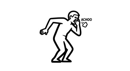 Fototapeta premium Vector illustration of a black silhouette of a woman dancing on the floor alongside people running and an athlete in action during a sports competition