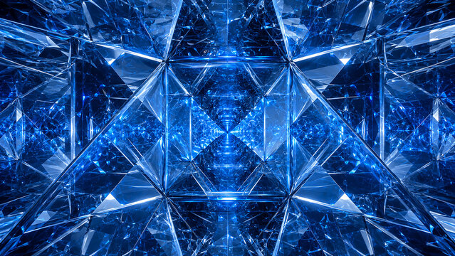 Crystal Glass Background