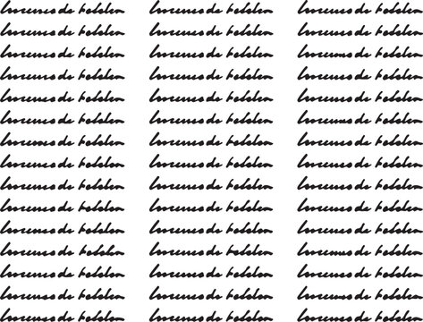 Handwritten Cursive Script Repeating Pattern Calligraphy Texture Sheet For Design And Background.