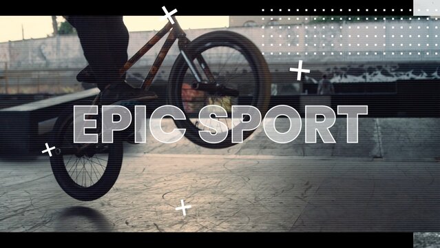 Neon Glitch Extreme Sports Electric Opener