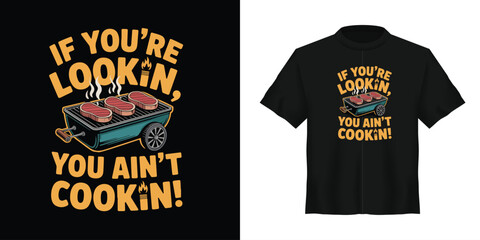 Custom blinds with your photo BBQ t-shirt design, vector illustration, funny grill quote, black shirt template, typographic print