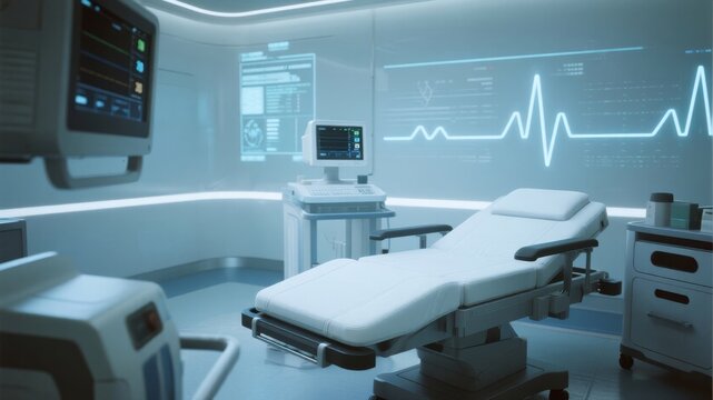 Future sci-tech intelligent diagnosis and treatment ward