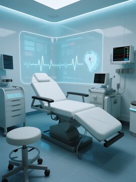 Future sci-tech intelligent diagnosis and treatment ward