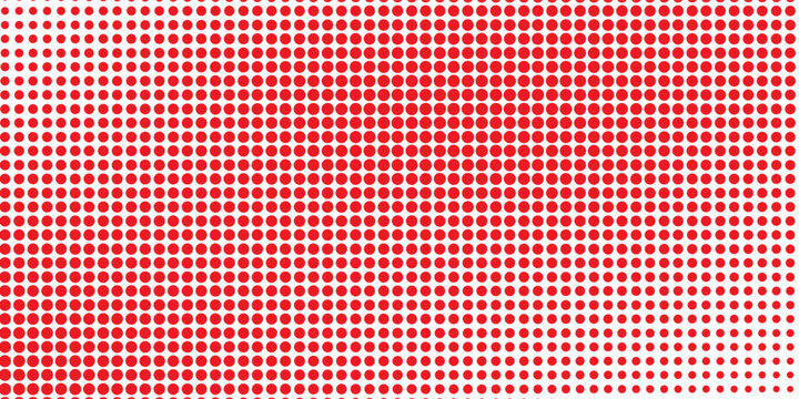 Pop art background vector. Design squares halftone effect gradient red on white background. Design print for illustration, textile, baner, cloth, cover, card, background, modern dotted arts