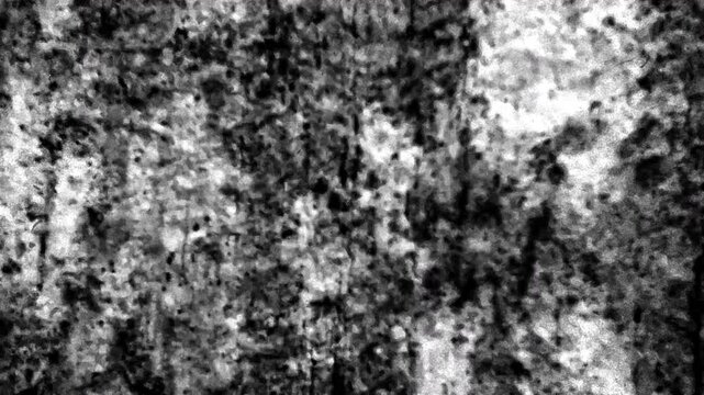 Abstract black and white textured surface resembling weathered stone, noise patterns, stains, and rough grunge details.