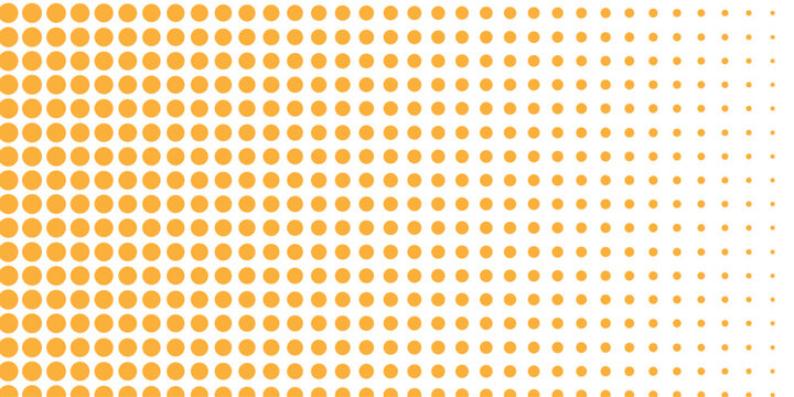 abstract vector orange background with dots fabric halftone pattern polka dots and tile surface vintage textile gird fabric wallpaper design.