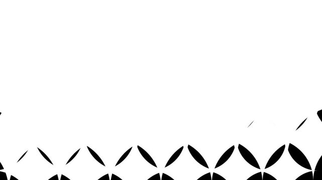Abstract Intersecting Shape Pattern Wipe Luma Matte Transition Animation