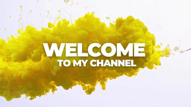 Youtube Intro abstract grunge background with splashes