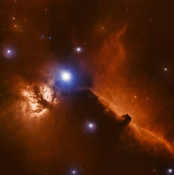 Horsehead Nebula in Deep Space