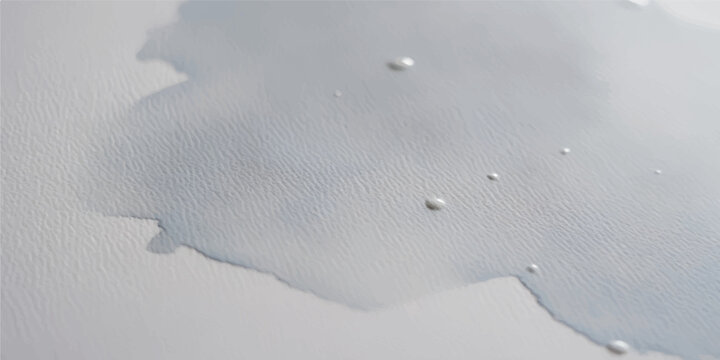 A lonely man braves the biting cold of a frozen winter day as he walks through a snowy landscape filled with intricate ice crystal patterns and white frost textures under a cloudy blue sky