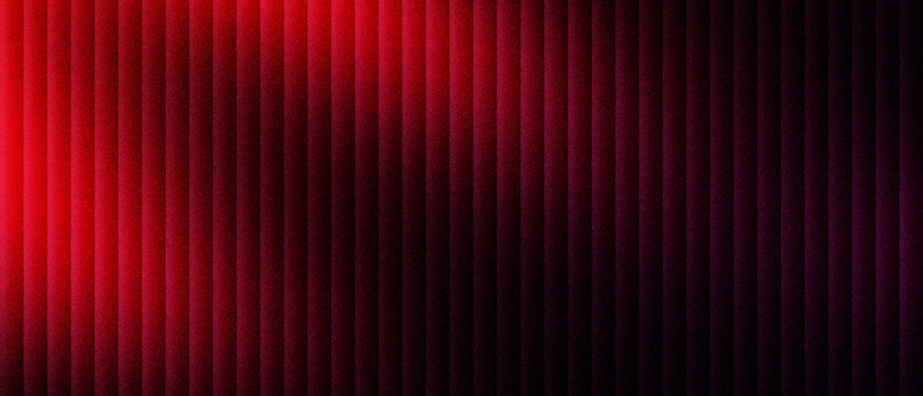 Abstract red background with vertical lines and soft lighting, dark crimson texture with glowing stripes and elegant shadows, modern geometric pattern for cinematic posters and web banners.