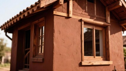 Obraz premium old wooden house