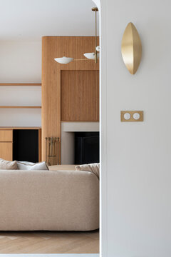 sofa in living room