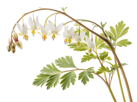 Dutchman's Breeches isolated 
