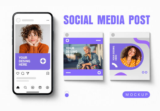 Instagram Social Media Post Mockup