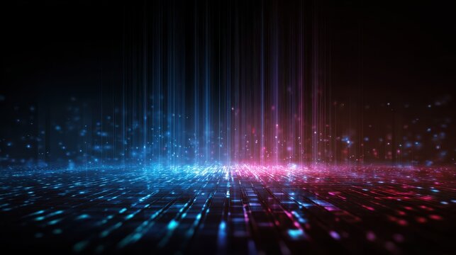 Abstract technology big data background concept.