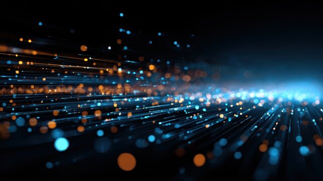 Abstract technology big data background concept.
