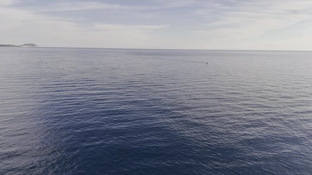 Drone Over Baja Coast
