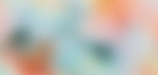 Abstract grainy gradient background with soft pastel colors and blurry textures. Dreamy ethereal aesthetic with subtle noise. Minimalist artistic wallpaper for digital design and web banners.