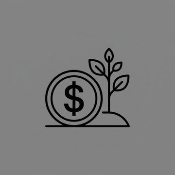 Money Growth Icon
