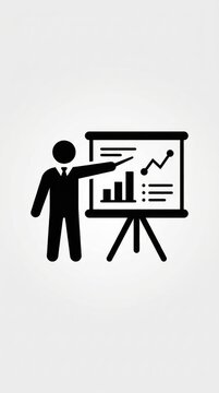 Business Presentation Icon
