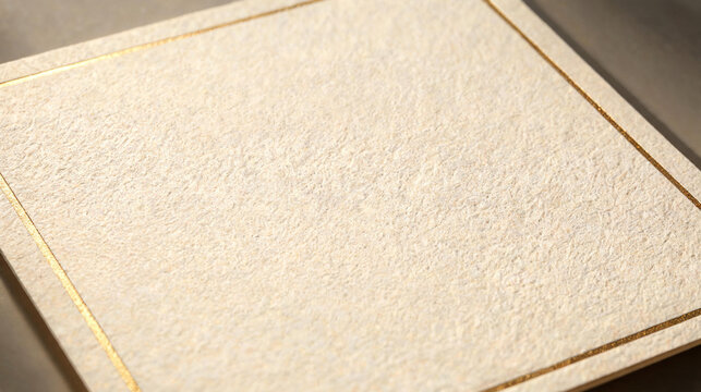 Elegant thick premium document package mockup with luxurious textured paper and string tie closure on a minimalist bright background perfect for high-end corporate branding and legal presentations.