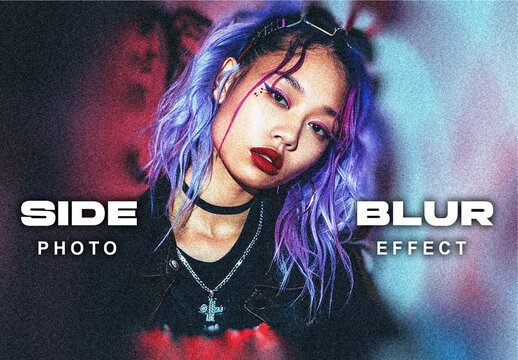 Side Blur Photo Effect