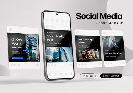 Instagram Social Media Post Mockup