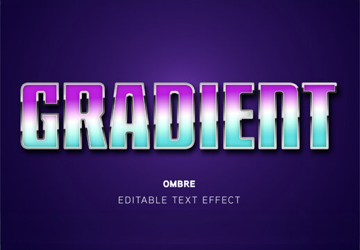 Ombre Text Effect