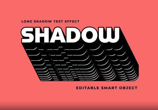 Long Shadow Text Effect