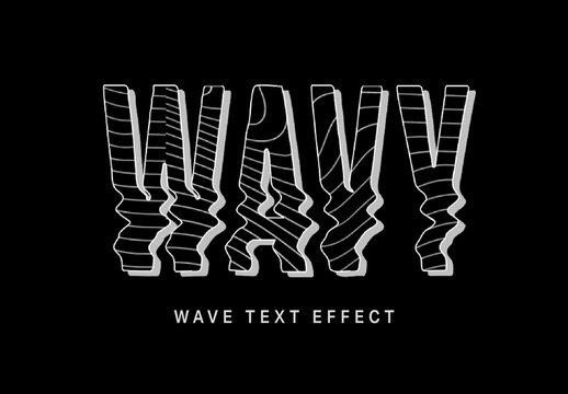 Wave Text Effect