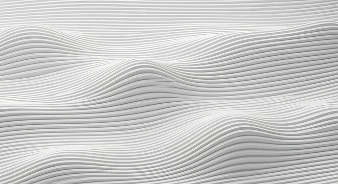 Abstract monochrome background with wavy layered lines creating depth abstract monochrome background minimalist dimensional artistic