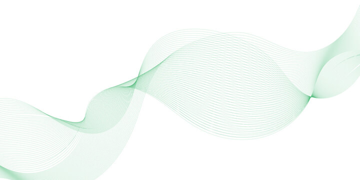 Abstract data flow and waveform visualization, representing analytics, signal processing, and digital communication