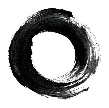PNG Minimalist Zen circle art