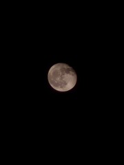 Obraz premium full moon in the night sky
