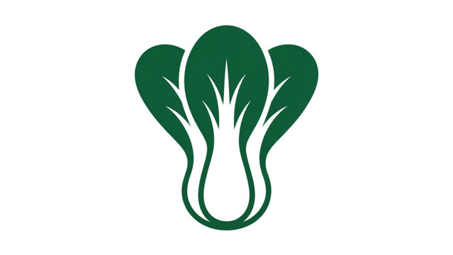 Green vegetable broccoli icon with three florets Vector