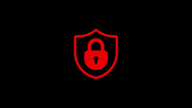 shield icon with lock symbol evolving over time security protection