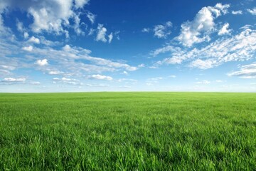 Obraz premium Farm field sky landscape peaceful.