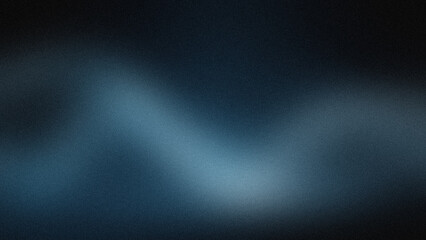 Fototapeta premium Abstract dark blue background with soft light gradient and subtle grainy texture, perfect for modern designs.
