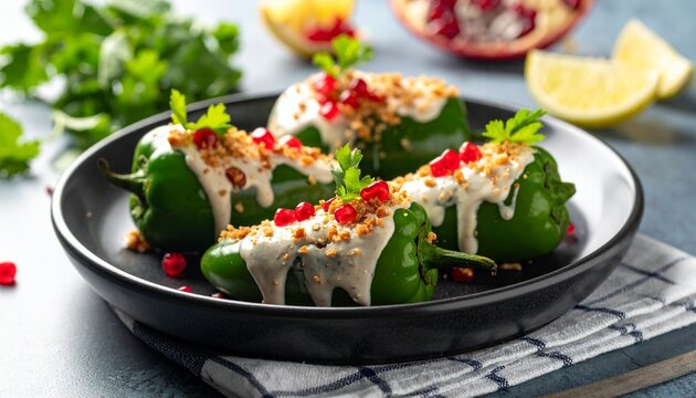 Chiles en Nogada aus Mexiko