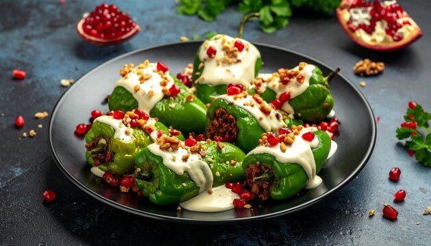 Chiles en Nogada aus Mexiko