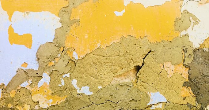 
craked concrete wall for texture background
