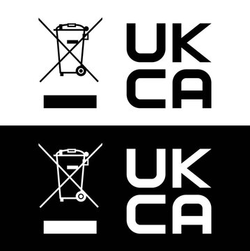 WEEE & UKCA LOGO VECTOR