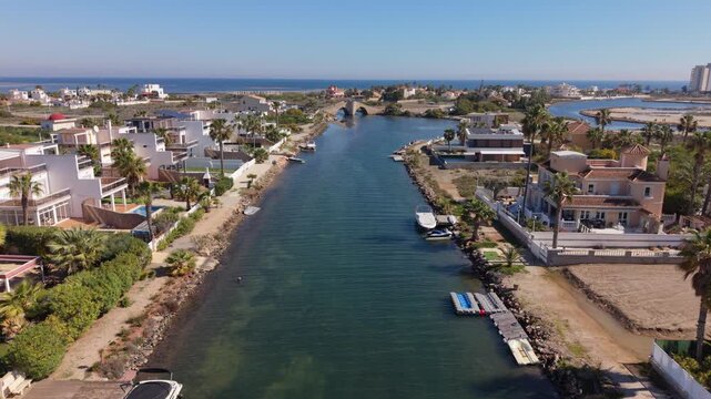 La Manga del Mar Menor, Murcia, Spain, beautiful costline and sandy beaches