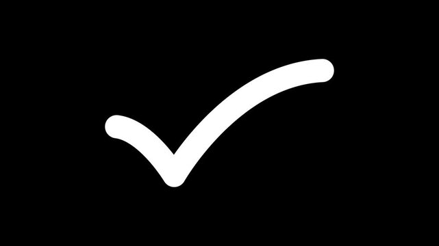 checkmark symbol evolving from simple to complex evolution line icon